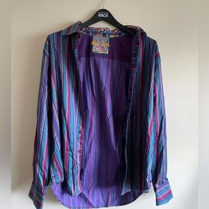 Robert Graham long sleeve striped button down